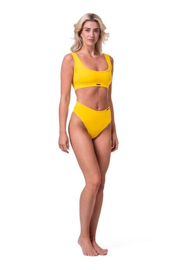 NEBBIA Women's swimsuit Nebbia Miami sporty bikini - top 554 yellow S