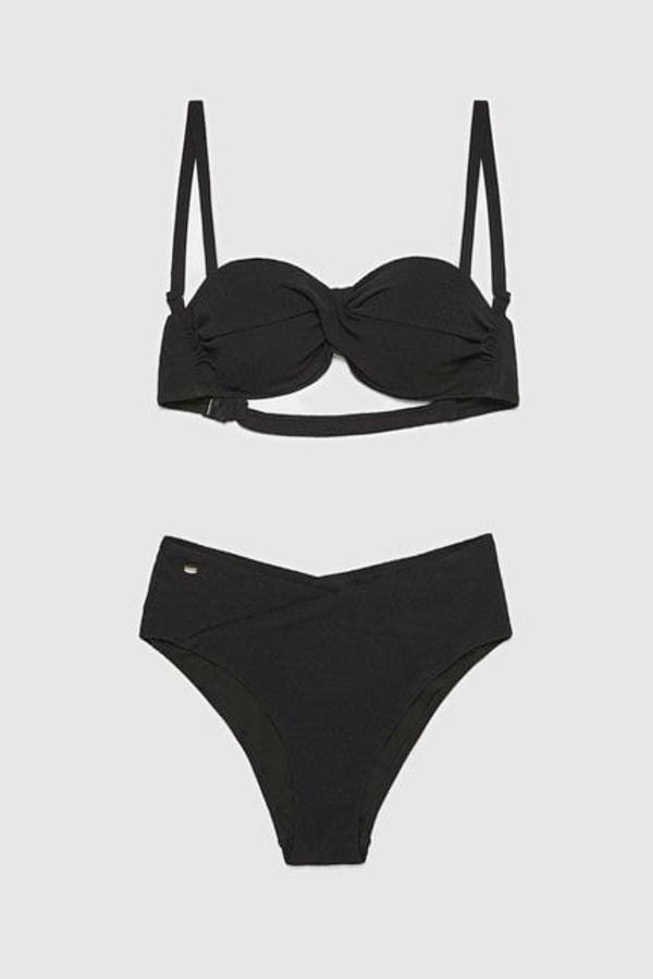 Moodo WOMEN'S SWIMWEAR L-SB-4003 BLACK