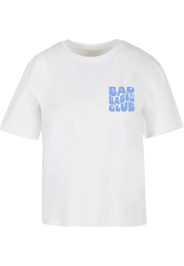 Mister Tee Women's T-shirt Bad Babes Club Vol 2 White