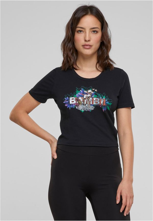 Merchcode Women's T-shirt Disney 100 Bambi Tee black