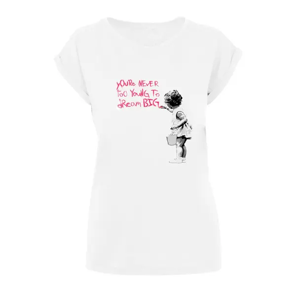 Merchcode Women's T-shirt Dream Big white