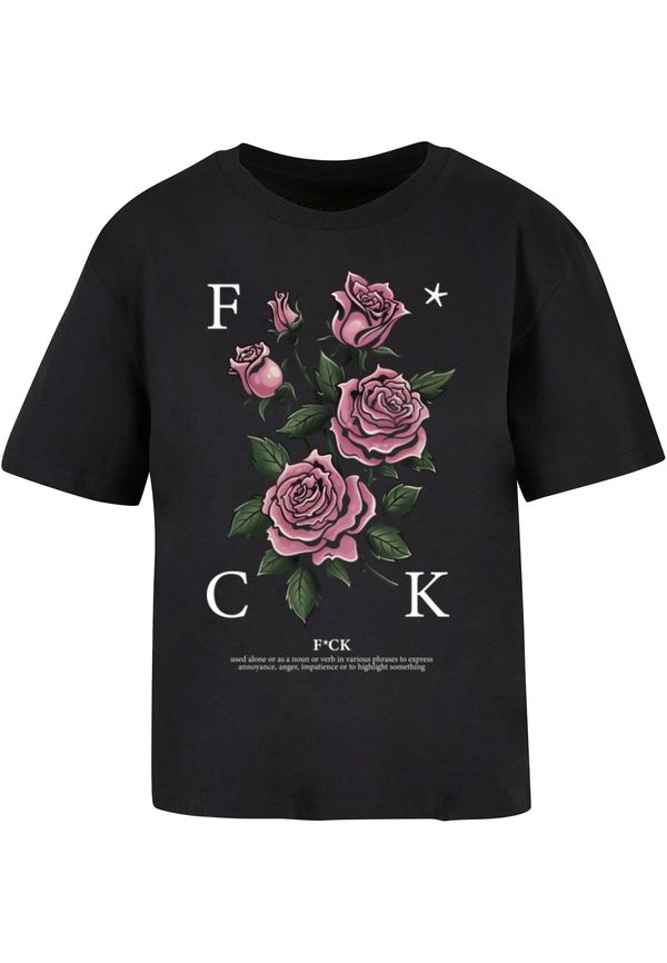 Mister Tee Women's T-shirt F*cking Roses black