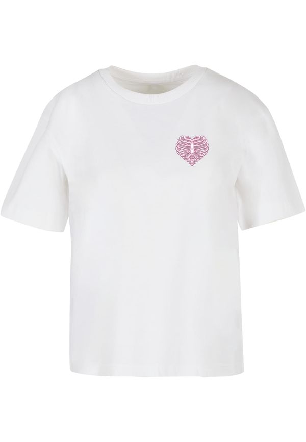 Mister Tee Women's T-shirt Heart Cage - white