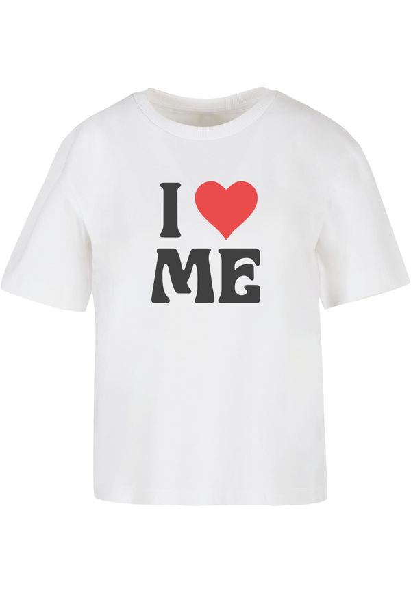 Mister Tee Women's T-shirt I Love Me Classic white