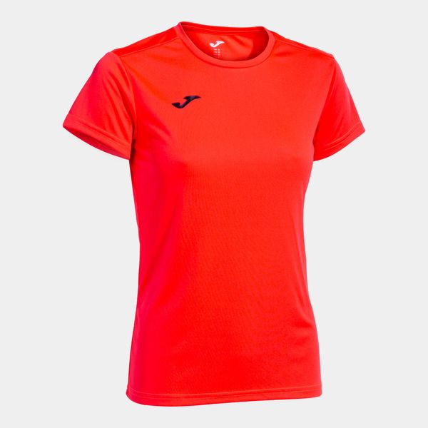 Joma Women's T-shirt Joma Combi Woman Shirt S/S Coral Fluor