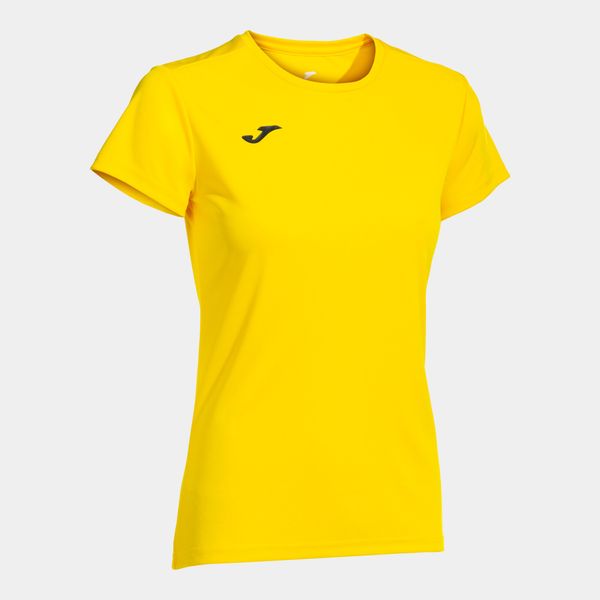 Joma Women's T-shirt Joma Combi Woman Shirt S/S Yellow