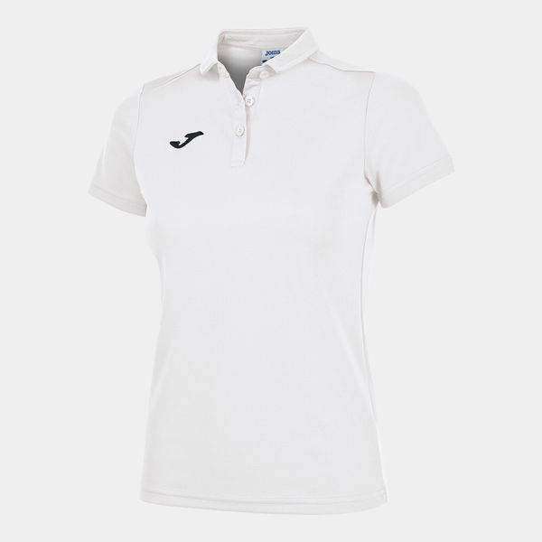 Joma Women's T-Shirt Joma Hobby Women Polo Shirt S/S White