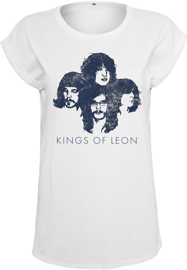 Merchcode Ladies Women's T-shirt Kings of Leon Silhouette white