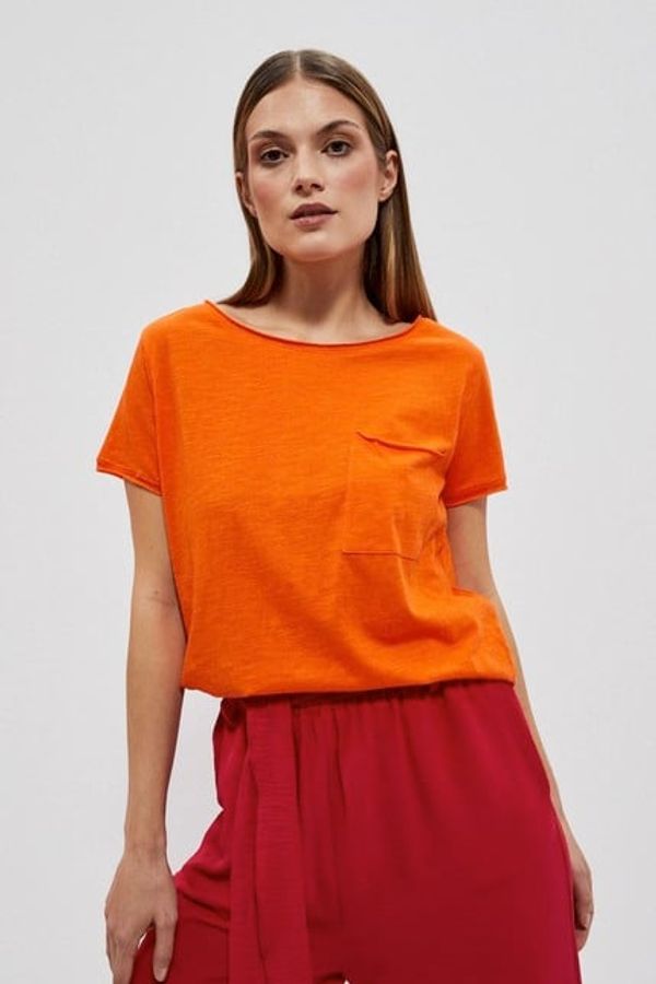 Moodo WOMEN'S T-SHIRT L-TS-4051 ORANGE