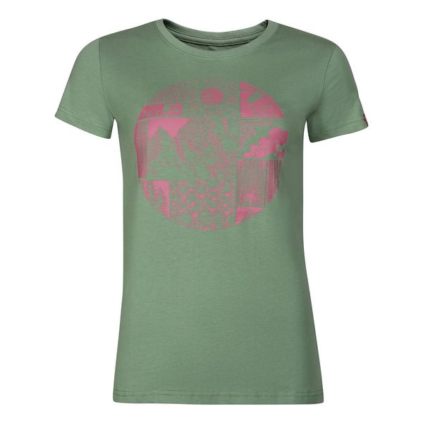 ALPINE PRO Women's T-shirt made of organic cotton ALPINE PRO ECCA loden frost variant pb