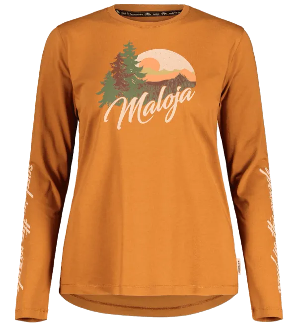 Maloja Women's T-shirt Maloja RingeltaubeM.