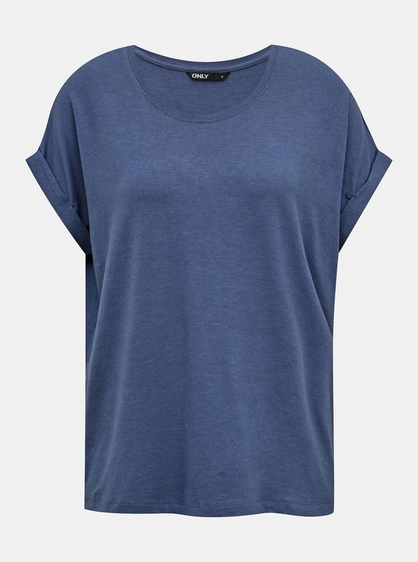 Only Women's t-shirt Only Blue