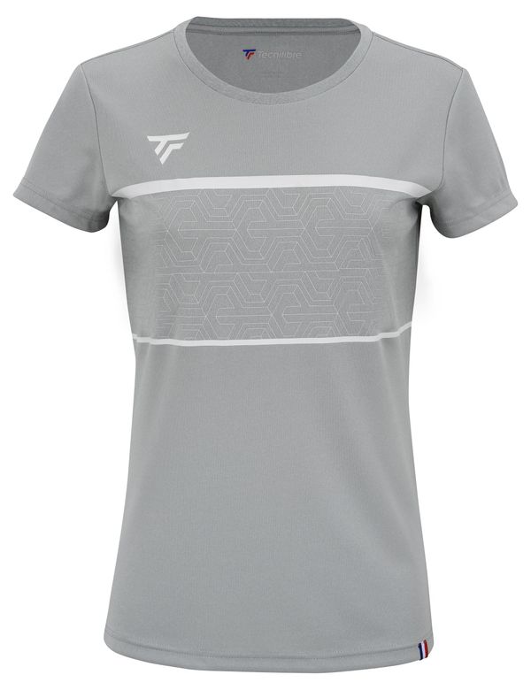 Tecnifibre Women's T-shirt Tecnifibre Club Tech Tee Silver M