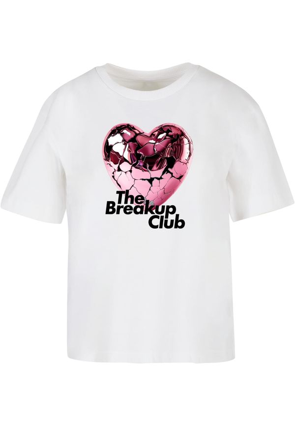 Mister Tee Women's T-shirt The Breakup Club white