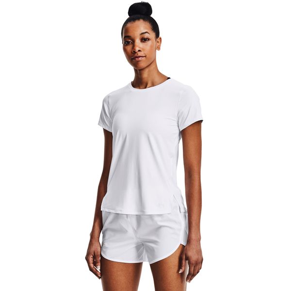 Under Armour Women's T-shirt Under Armour IsoChill Run Laser Tee-WHT M