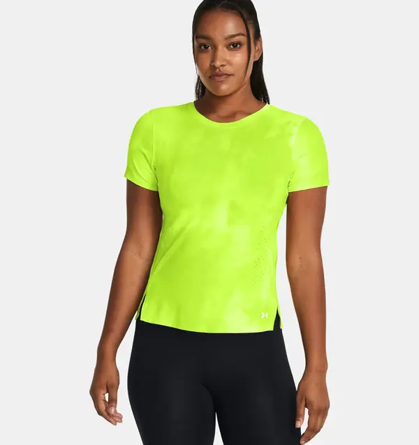 Under Armour Women's T-shirt Under Armour Launch Elite Printed SS