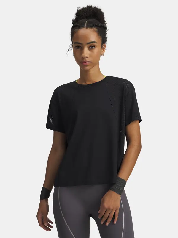 Under Armour Women's T-shirt Under Armour UA Halo Vent SS-BLK - Women's