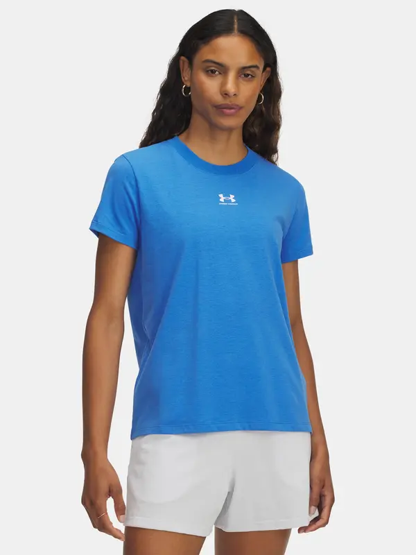 Under Armour Women's T-shirt Under Armour UA Rival Core SS-BLU - Women's