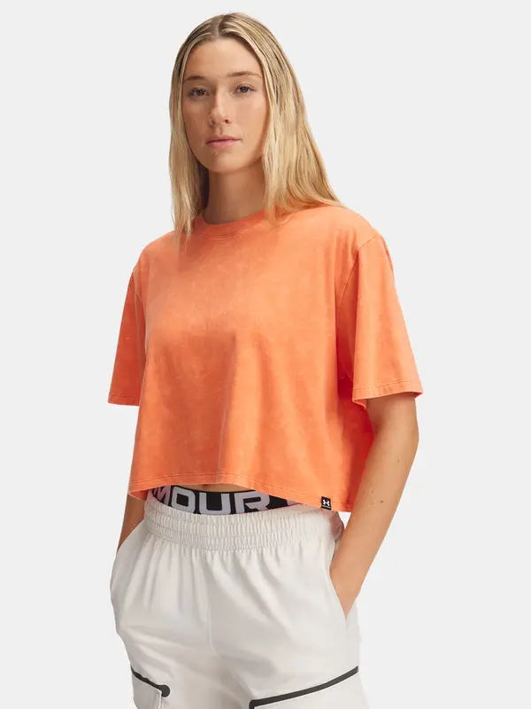 Under Armour Women's T-shirt Under Armour UA Rival Wash SS - Women's