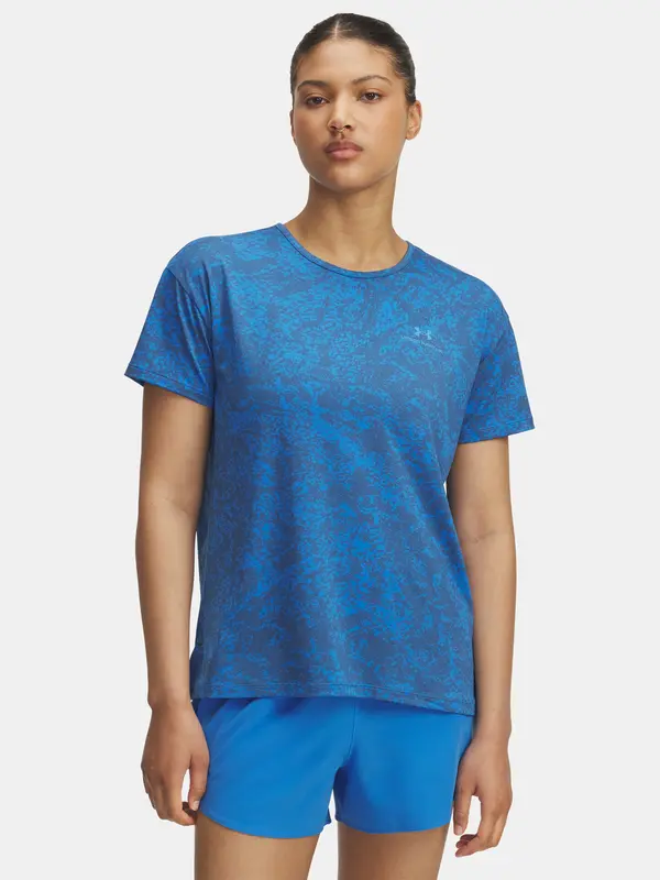 Under Armour Women's T-shirt Under Armour Vanish Energy SS 2.0 Print-BLU - Women's