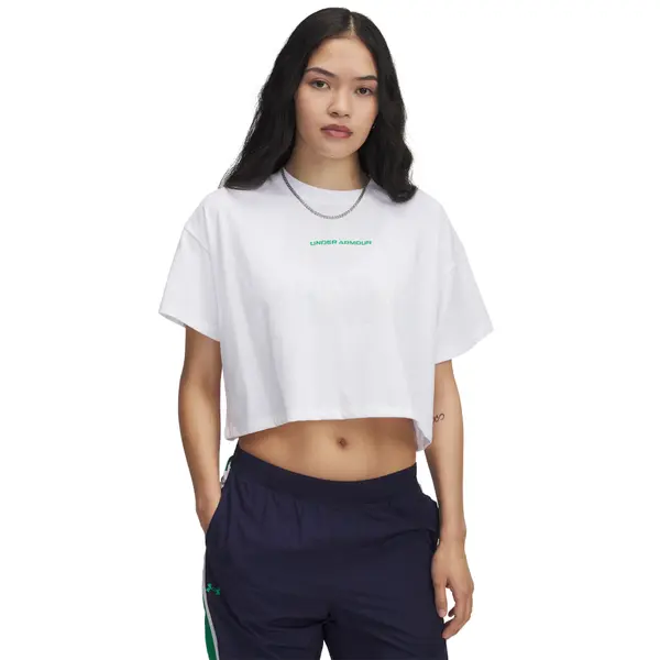 Under Armour Women's T-shirt Under Armour W Varsity Mix HW SS Crop