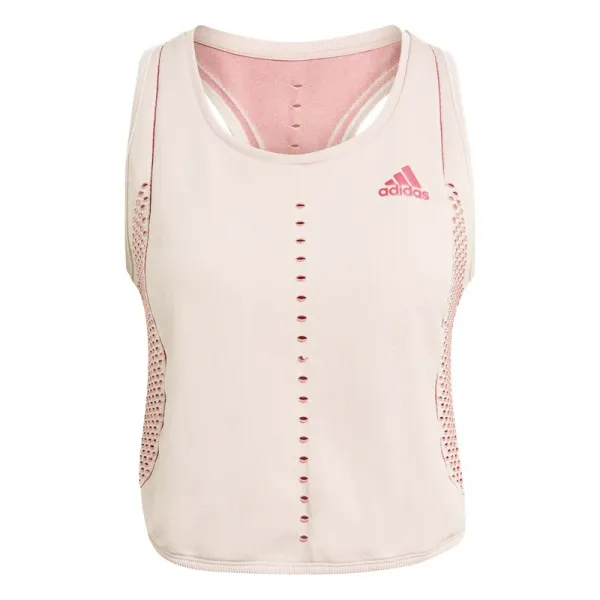 Adidas Women's Tank Top adidas PK Primeblue Tank Crema White M