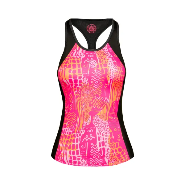 BIDI BADU Women's tank top BIDI BADU Yaka Tech Tank Pink S