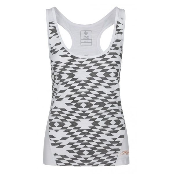 Kilpi Women's tank top KILPI NICA-W white