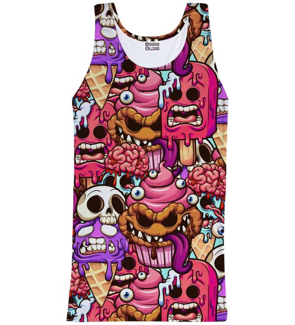 Mr. GUGU & Miss GO Women's tank top Mr. GUGU & Miss GO Zombie Ice Cream