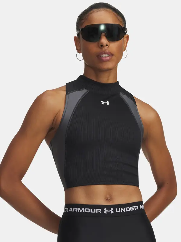 Under Armour Women's tank top Under Armour UA HG Rib Tank-BLK - Women's