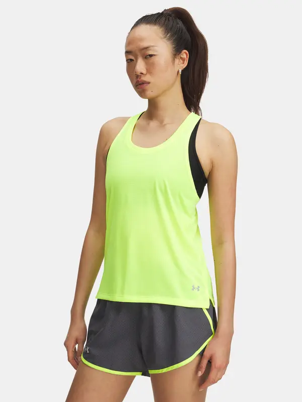 Under Armour Women's tank top Under Armour UA Launch Singlet-YLW - Women's