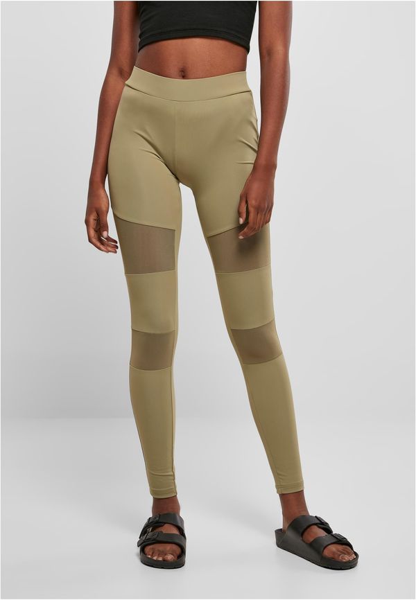 UC Ladies Women's Tech Mesh Leggings in khaki