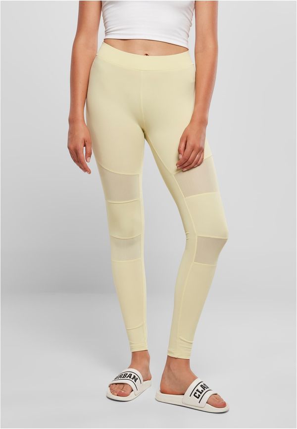 UC Ladies Women's Tech Mesh Leggings Soft Yellow