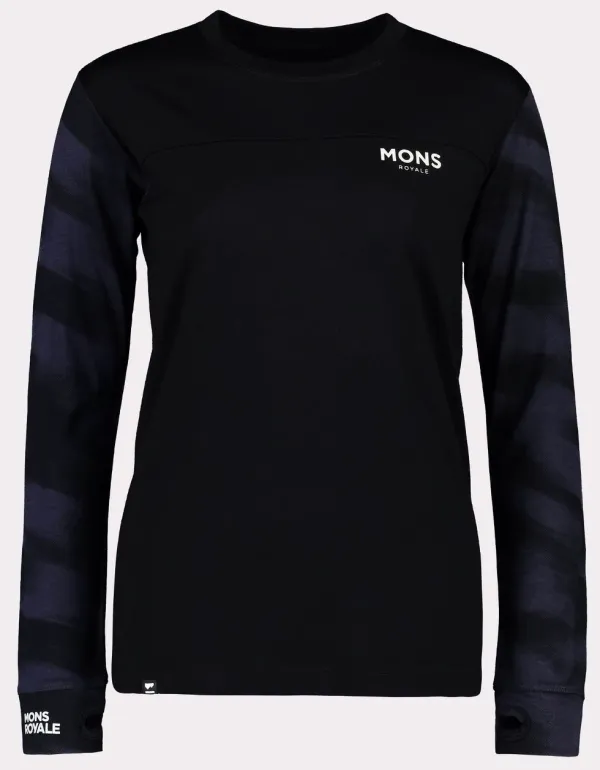 Mons Royale Women's thermal underwear Mons Royale Yotei BF LS