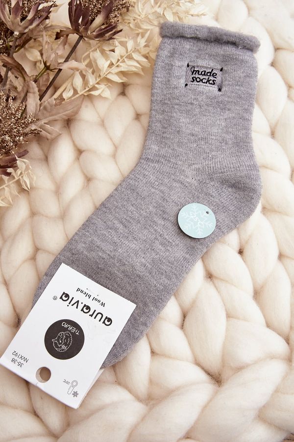 Kesi Women's Thick Socks - Grey