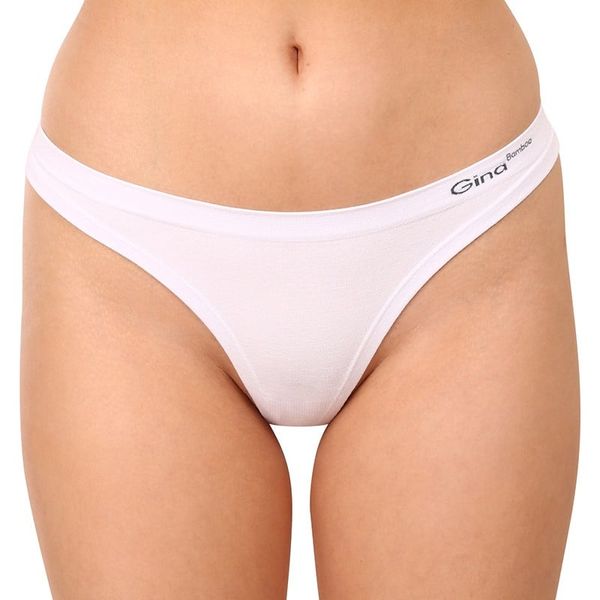 Gina Women's thongs Gina bamboo white