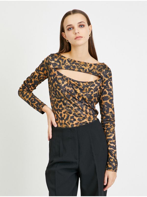 Guess Women's top Guess Leopard