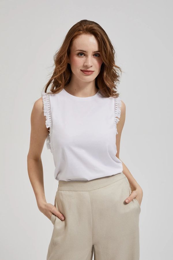 Moodo Women's top MOODO - white