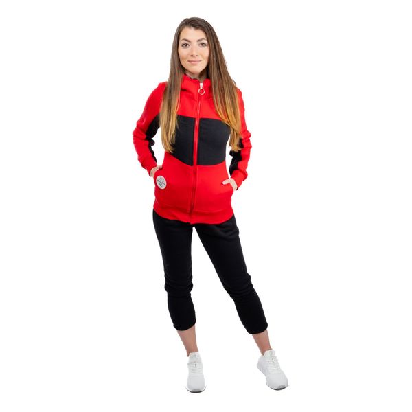 Glano Women's tracksuit GLANO - red