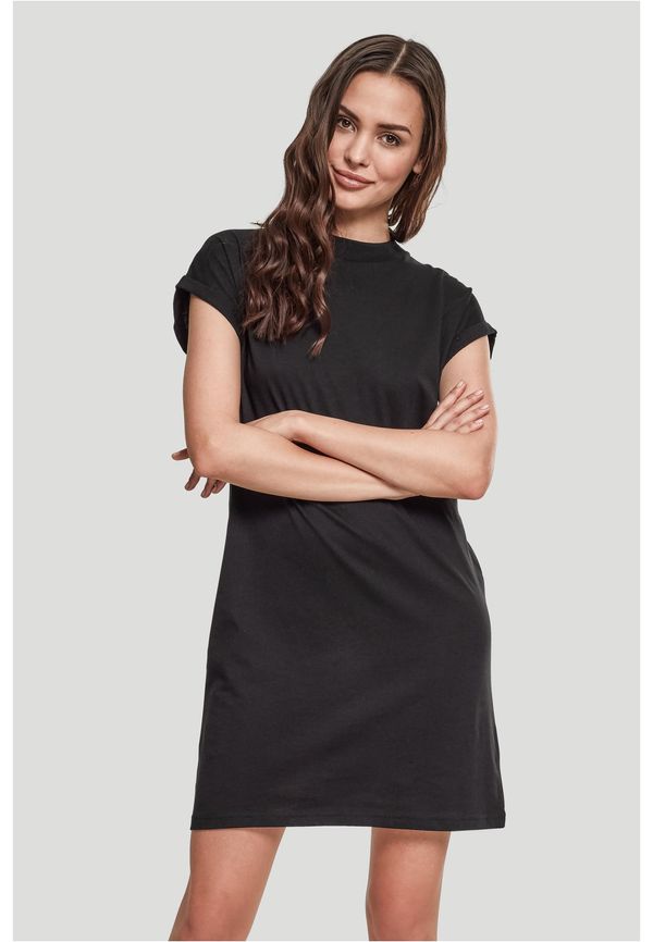 Urban Classics Women's Turtle Extended Shoulder Dress - Black