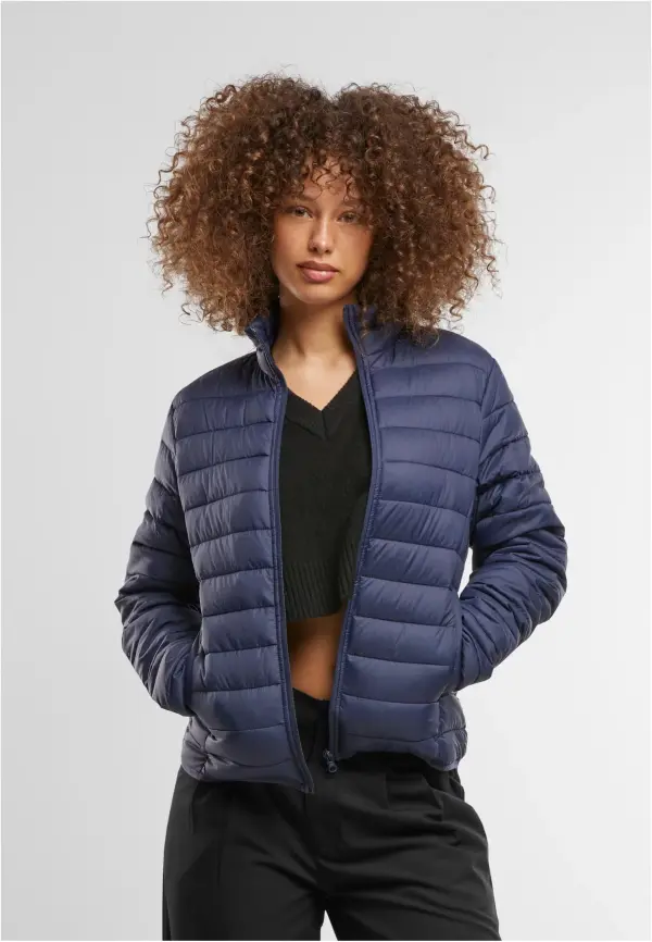 Urban Classics Women's Ultra Light Quilted Jacket Navy Blue