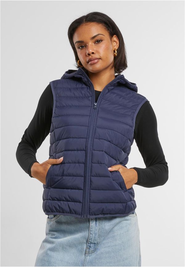 Urban Classics Women's ultra-light quilted vest navy blue