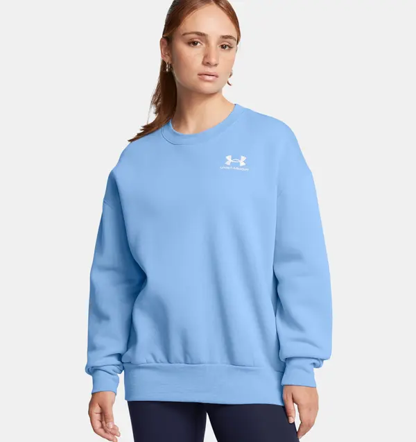 Under Armour Women's Under Armour Essential Flc OS Crew Sweatshirt