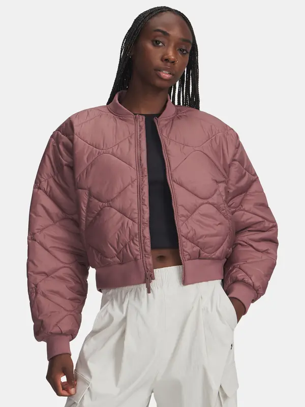 Under Armour Women's Under Armour Heritage Bomber-MRN Jacket - Women's