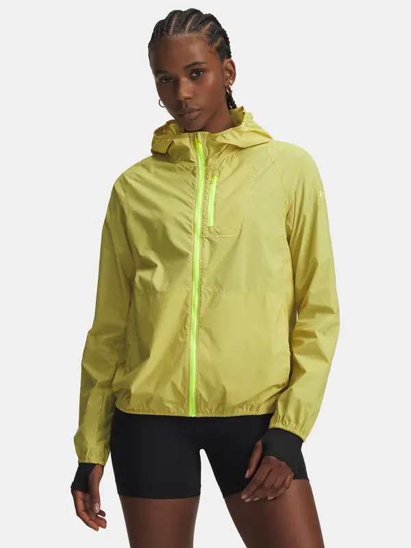Under Armour Women's Under Armour LAUNCH LIGHTWEIGHT JKT-YLW Jacket - Women's