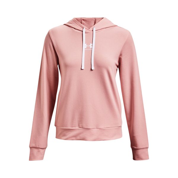 Under Armour Women's Under Armour Rival Terry Hoodie-PNK S