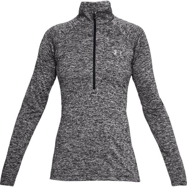 Under Armour Women's Under Armour Tech Half Zip Twist Sweatshirt black L