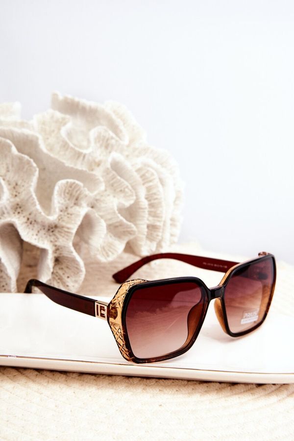 Kesi Women's UV400 Shielded Sunglasses - Brown