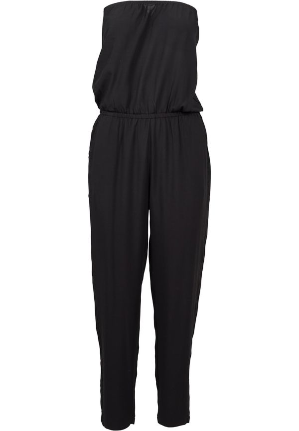 UC Ladies Women's viscose bandeau jumpsuit black