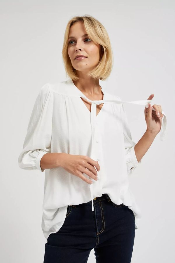 Moodo Women's White Shirt